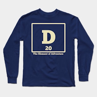 D20 The Element of Adventure Long Sleeve T-Shirt